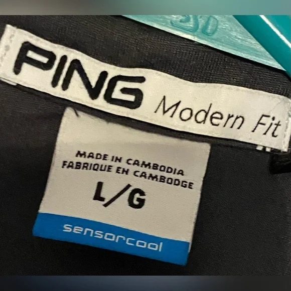 𝅺ping Mens Golf Shirt Sz-L, Used Without any Issues Except Some Light Pilling - Picture 16 of 16